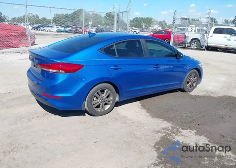 2018 Hyundai Elantra Sel из США, поврежденный, VIN 5NPD84LF2JH361235